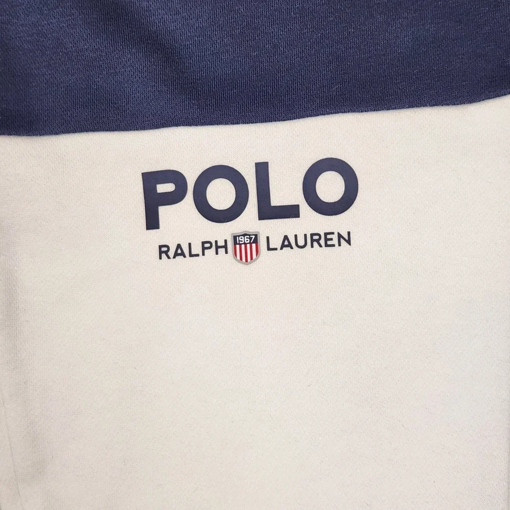 Ralph Lauren Color Block Jogger Sweatpants Navy White‎ Green Size S $175 New